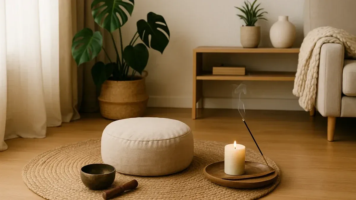 Creare un angolo yoga in casa: cosa serve davvero per iniziare