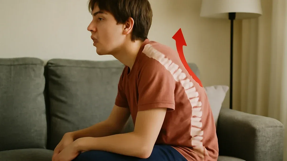 Colonna vertebrale da seduti: piccole torsioni senza forzare
