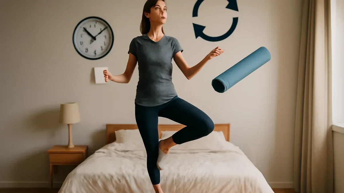 Creare una routine settimanale senza trasformare lo yoga in un obbligo