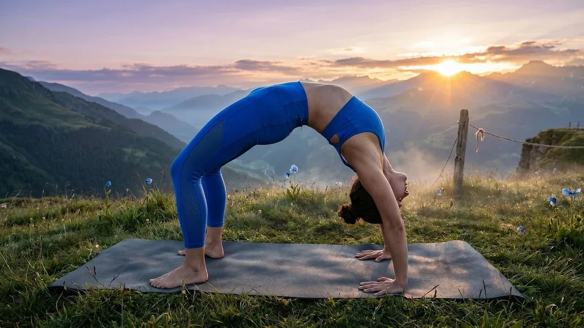 Posizione del ponte nello yoga: dove collocare i piedi